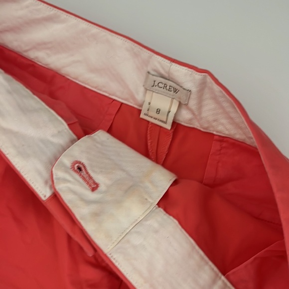 J CREW coral shorts - Picture 3 of 3